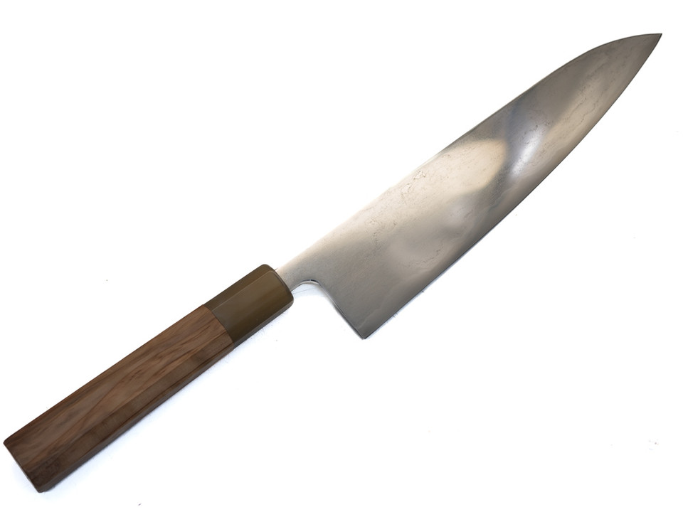 Munetoshi Kasumi Gyuto 240mm Bloomery Iron 5 Munetoshi Kasumi Gyuto 240mm Bloomery Iron 5