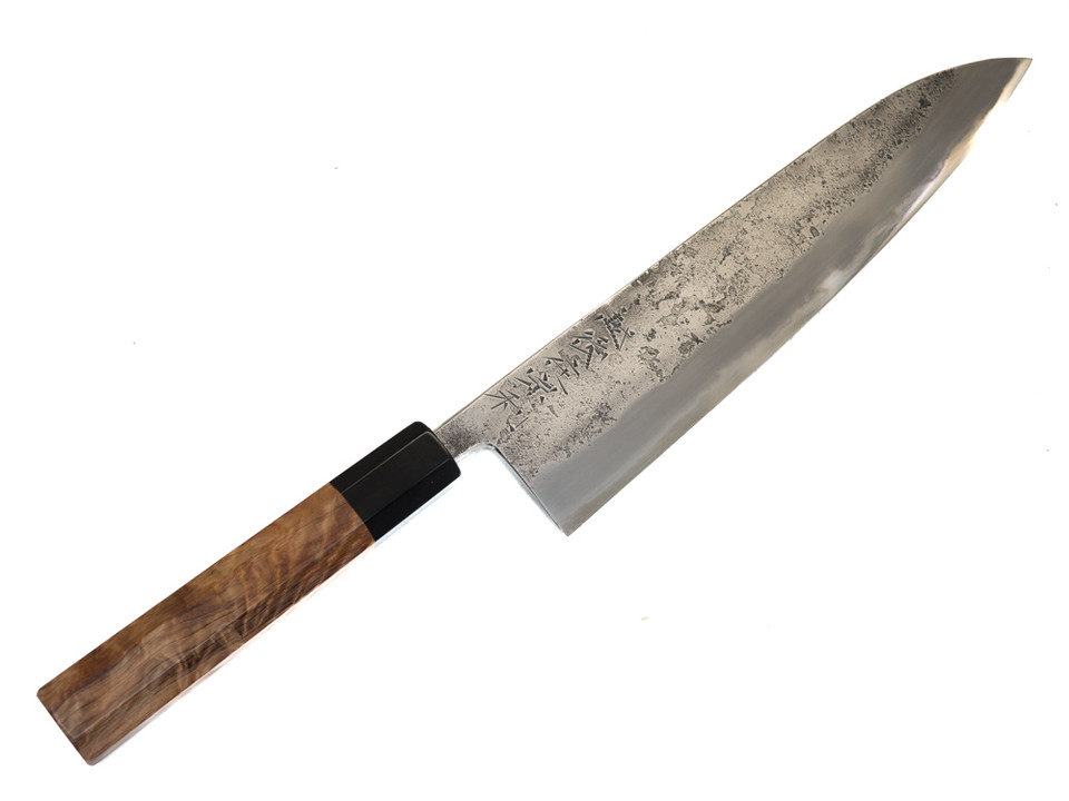 Munetoshi Kurouchi Gyuto 240mm Uchigomori 4 Munetoshi Sanjo
