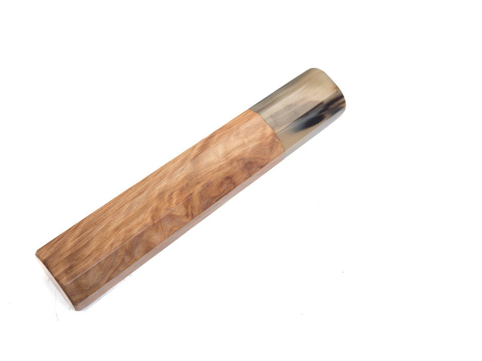 Japanese Tamamoku Cedar Handle 145mm 9