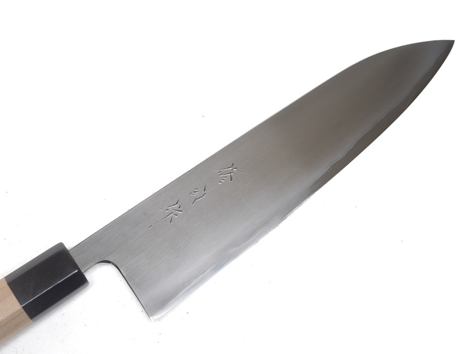 Toyama Noborikoi Stainless Clad Blue Gyuto 210 mm