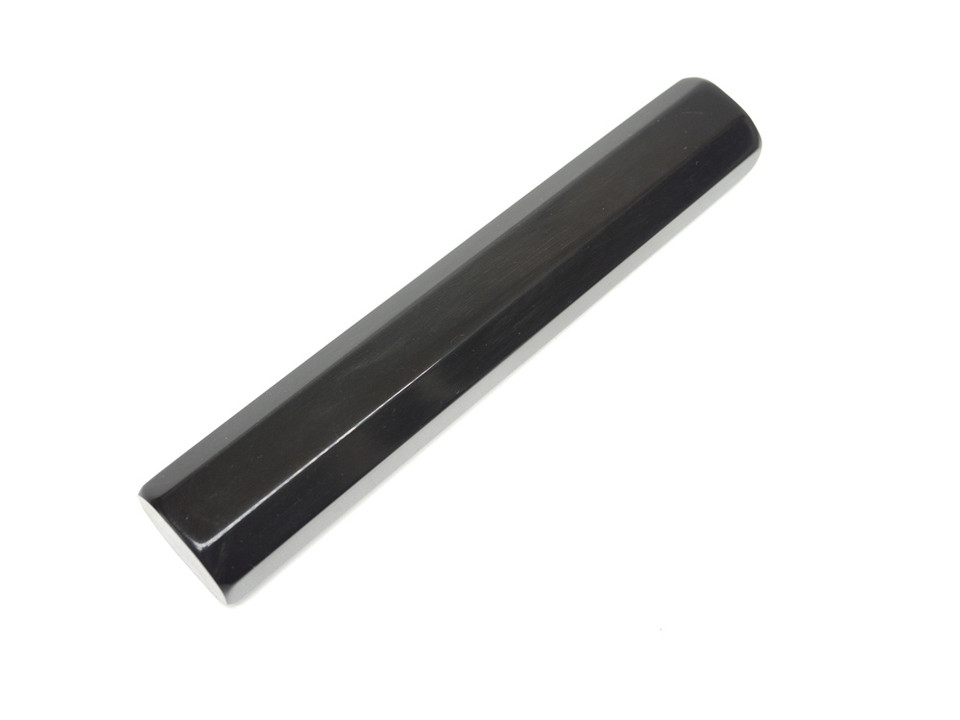 Solid Black Horn Handle 145mm nr 3