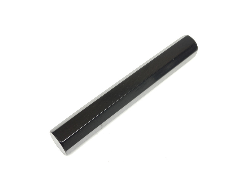 Solid Black Horn Handle 135mm nr 3