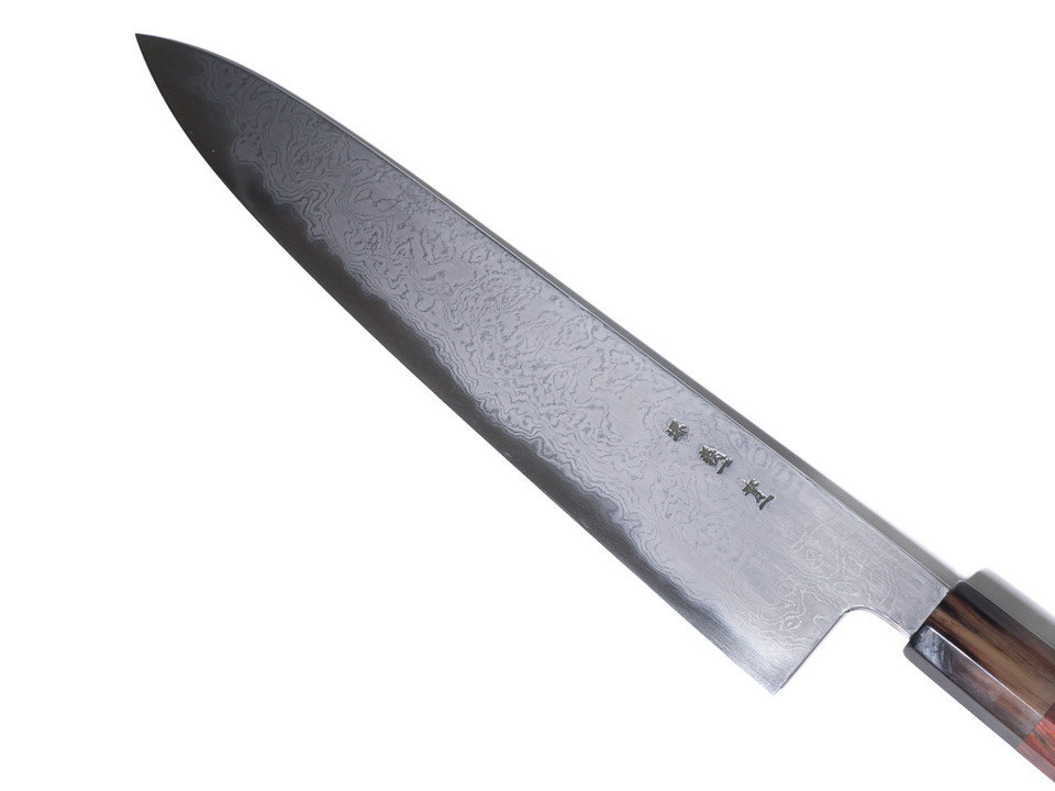 Tanaka Yoshikazu Gyuto 270 mm Blue 1 Uchigumori