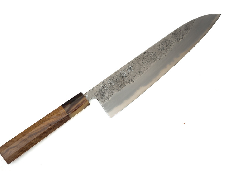 Munetoshi Kurouchi Gyuto 240mm Uchigomori 7 Munetoshi Sanjo
