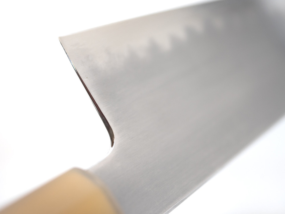 Tanaka Yoshikazu Kasumi Gyuto 210mm White 1 JNS nr3