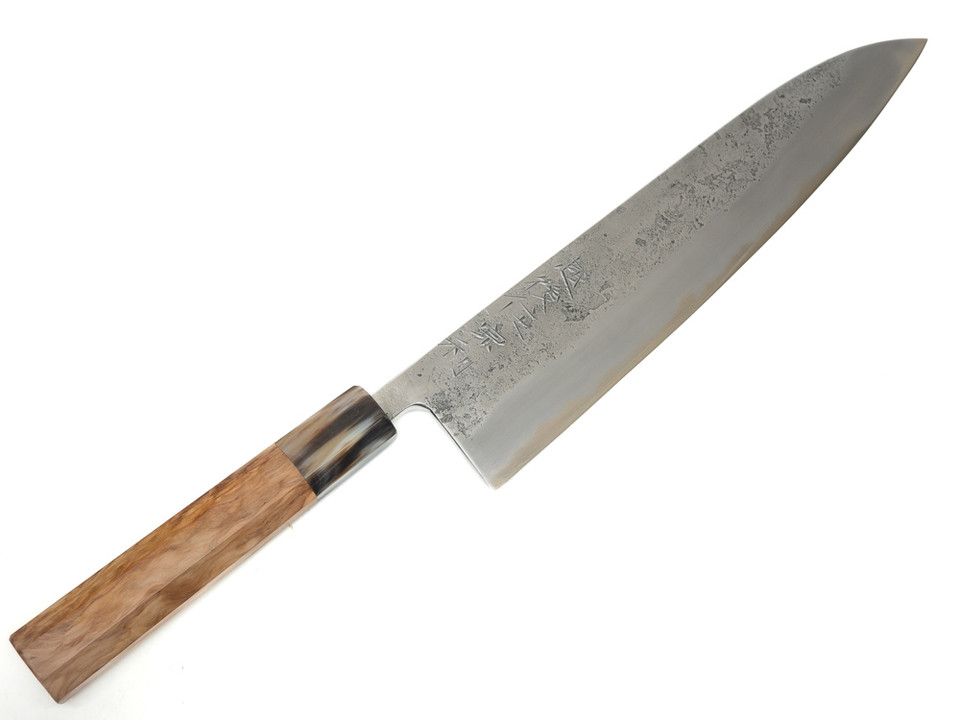 Munetoshi Kurouchi Gyuto 240mm Uchigomori 9 Munetoshi Sanjo