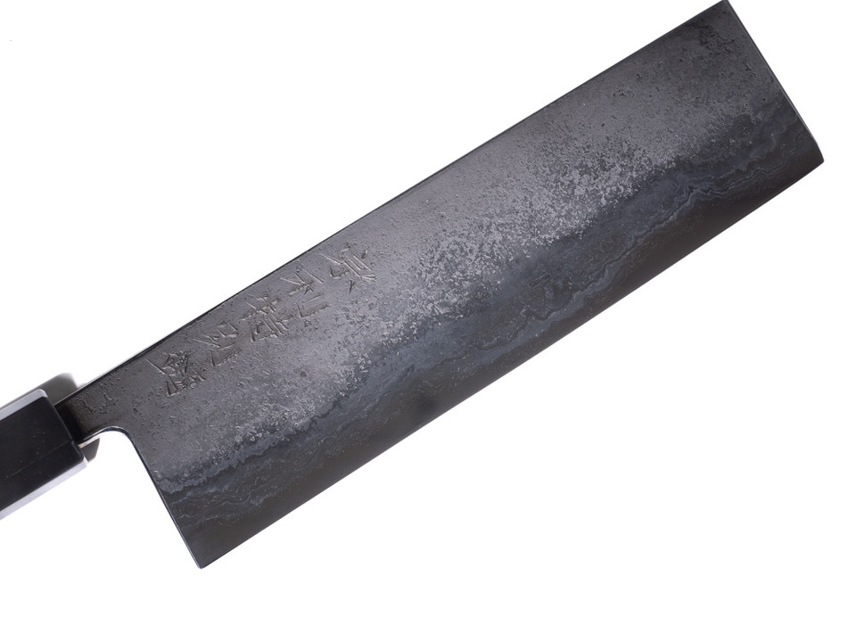 Munetoshi Nashiji Nakiri 210mm Blooming Iron nr 3