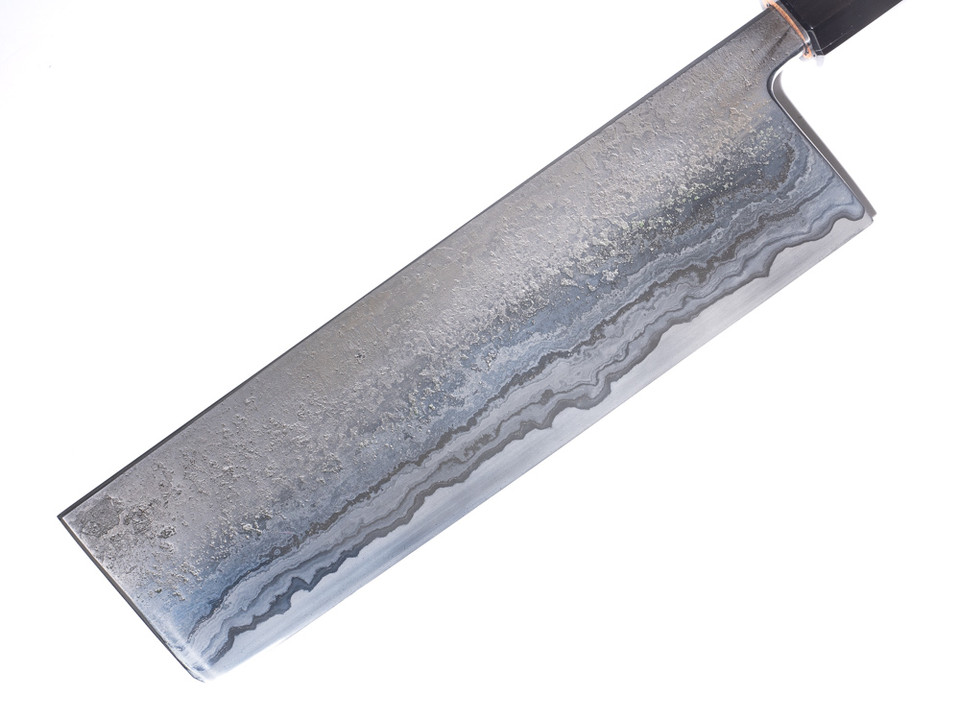 Munetoshi Nashiji Nakiri 180mm Blooming Iron nr 4