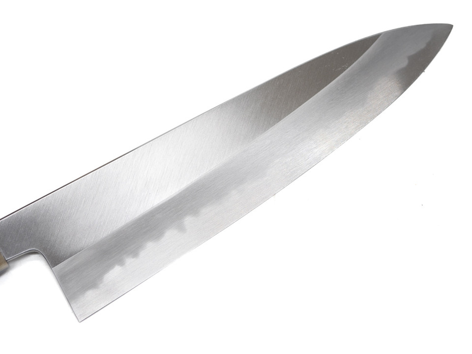 Tanaka Yoshikazu Kasumi Gyuto 240mm White 1 Rosewood 