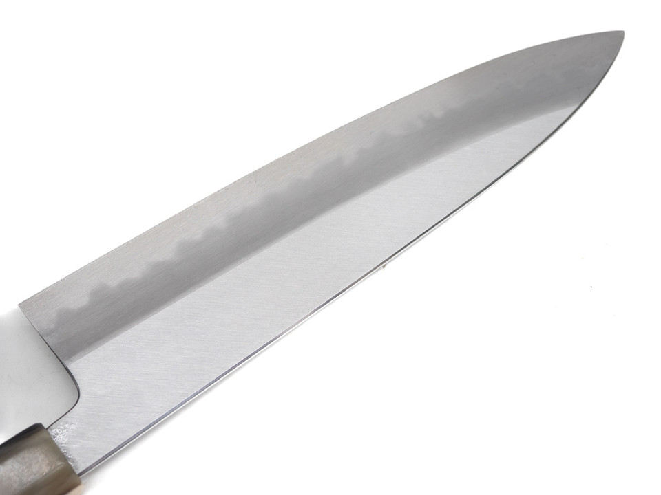 Tanaka Yoshikazu Kasumi Gyuto 240mm White 1 Rosewood 