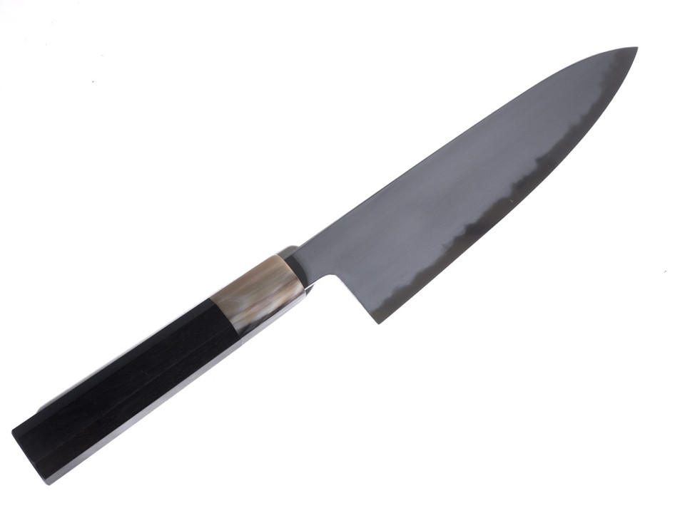 Tanaka Yoshikazu Kasumi Gyuto 210mm White 1 Uchigumori nr 2 Tanaka Yoshikazu