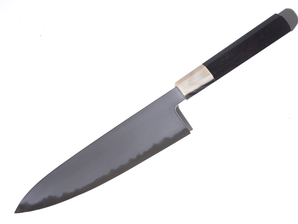 Tanaka Yoshikazu Kasumi Gyuto 210mm White 1 Uchigumori nr 2 