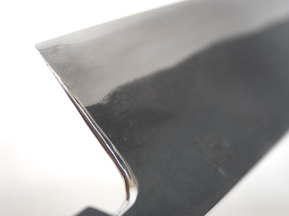 Toyama Noborikoi Kurouchi Blue Gyuto 240 mm Blackwood 