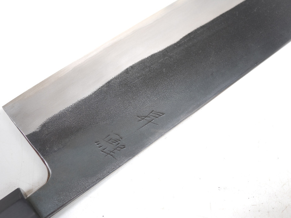 Toyama Noborikoi Kurouchi Blue Gyuto 240 mm Blackwood 