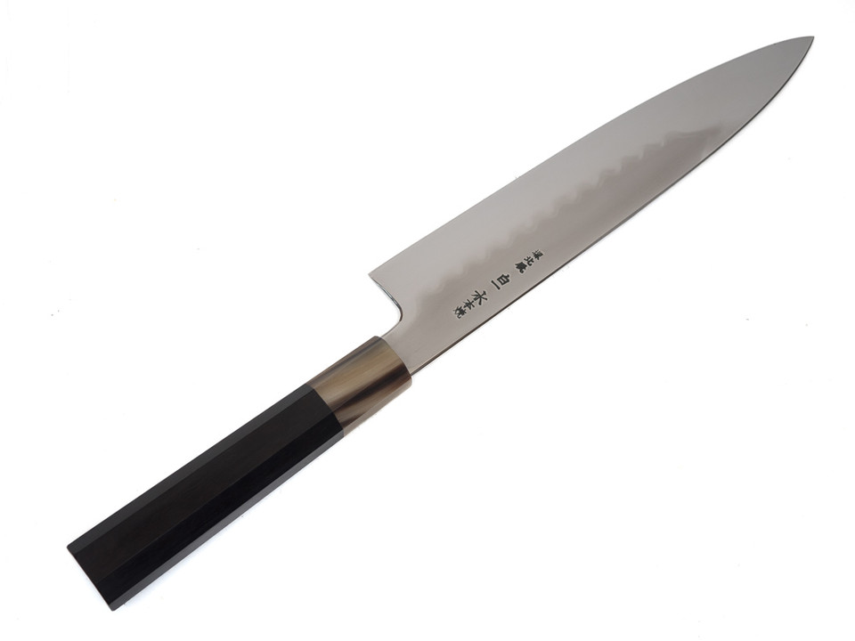 Ikeda White 1 Honyaki Gyuto 240mm Blackwood