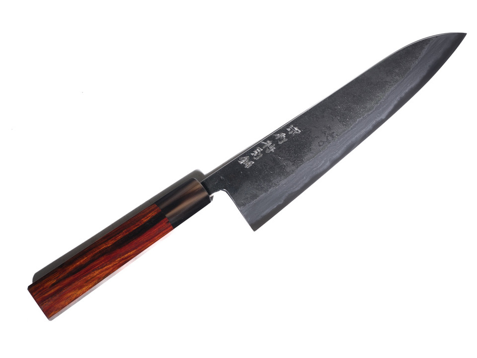 Munetoshi Kurouchi Gyuto 240mm Bloomery Iron 14