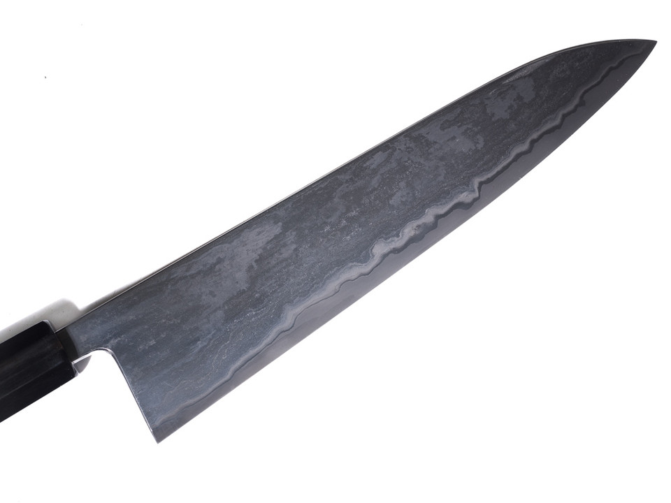 Munetoshi Kasumi Gyuto 240mm Bloomery Iron 16