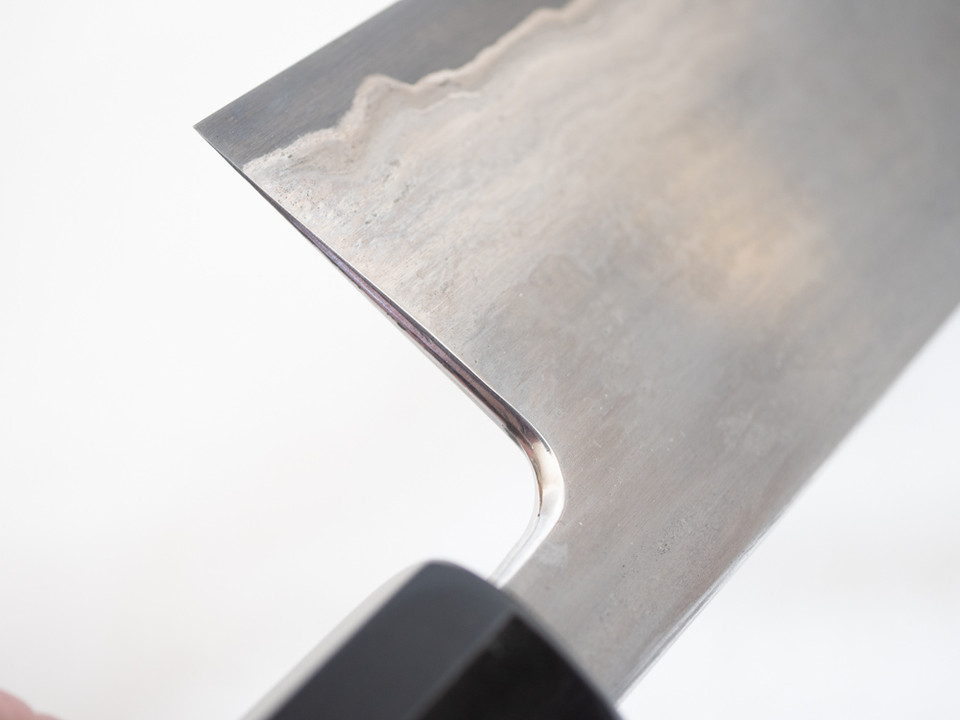 Munetoshi Kasumi Gyuto 240mm Bloomery Iron 16
