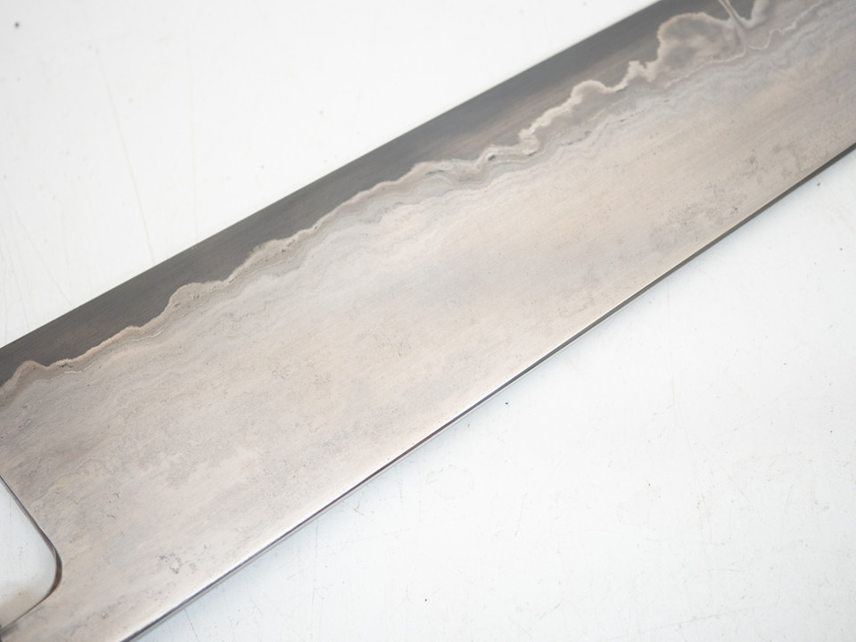 Munetoshi Kasumi Gyuto 240mm Bloomery Iron 16