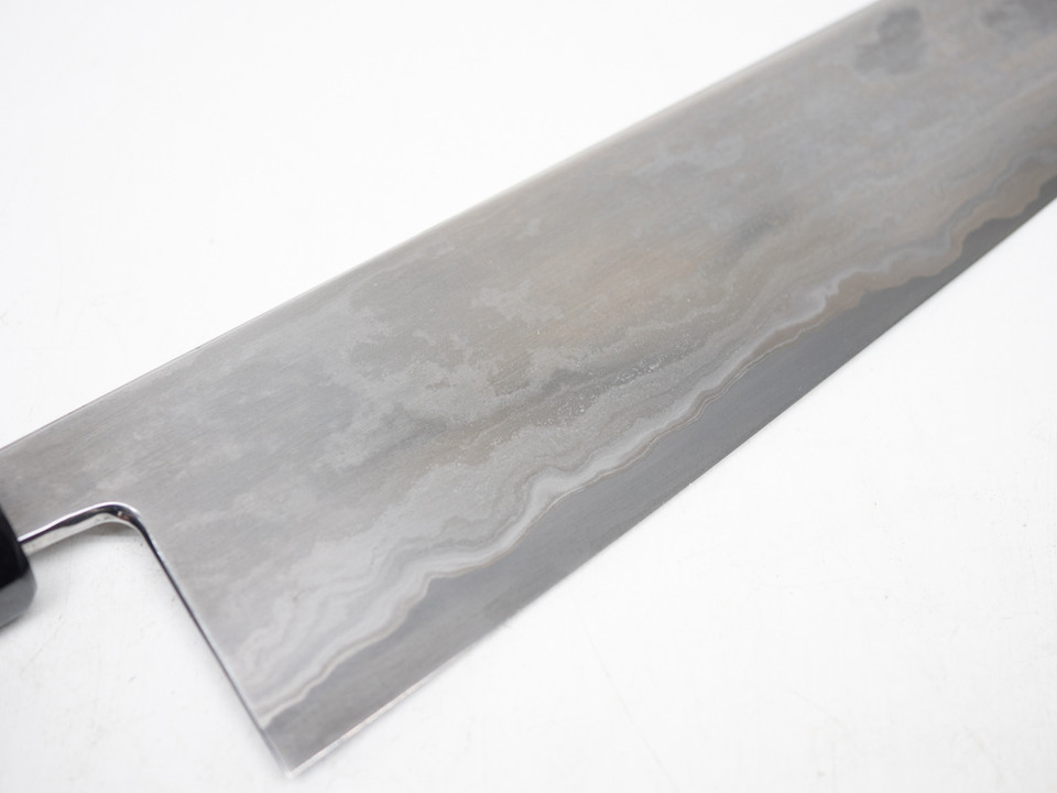 Munetoshi Kasumi Gyuto 240mm Bloomery Iron 17