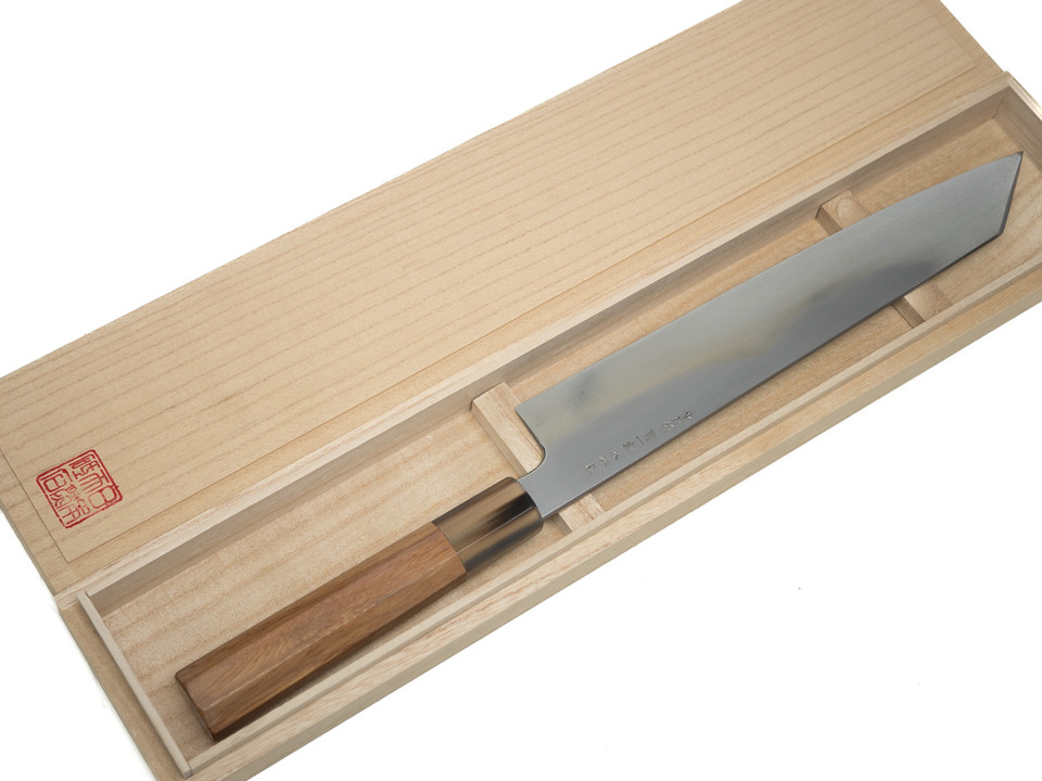 JNS Nakagawa Fuji Honyaki Gyuto/Slicer 270mm Blue 1   