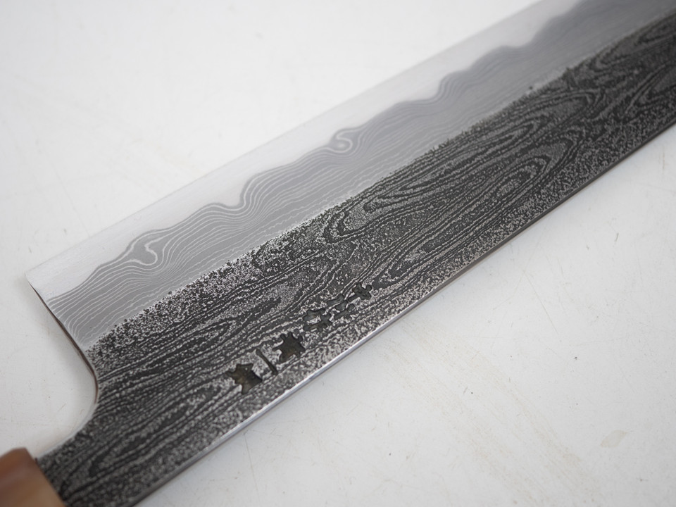 JNS Nakagawa Kiritsuke Gyuto 240mm Deep Etch  nr 2 