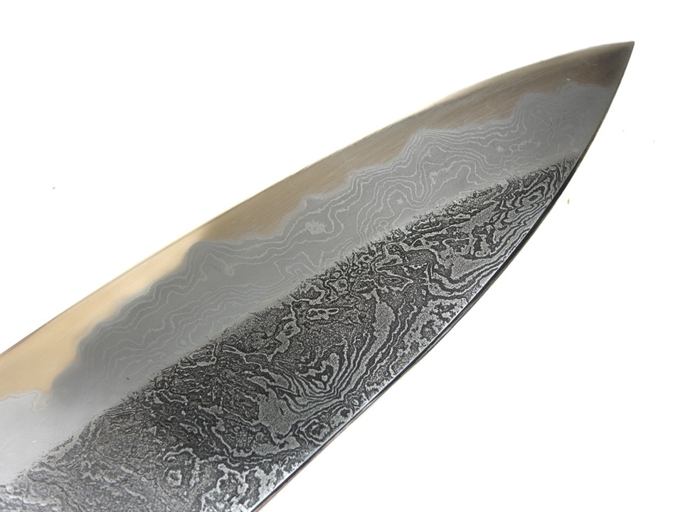 Yoshikazu Tanaka Kokorozashi Deep Etch Gyuto 240mm