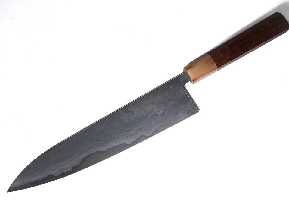 Munetoshi Kasumi Gyuto 240 mm Bloomery Iron 18