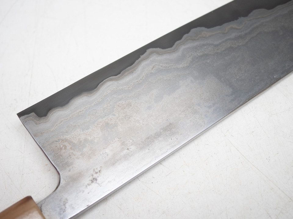 Munetoshi Kasumi Gyuto 240 mm Bloomery Iron 18