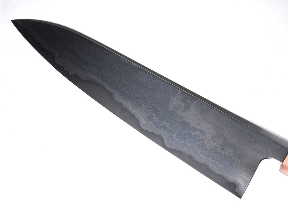 Munetoshi Kasumi Gyuto 240 mm Bloomery Iron 18