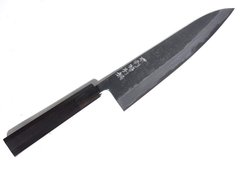 Munetoshi Kurouchi Gyuto 240mm Bloomery Iron nr20 Munetoshi Sanjo