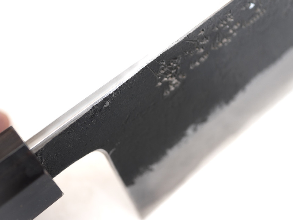 Munetoshi Kurouchi Gyuto 240mm Bloomery Iron nr20