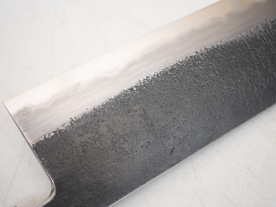 Munetoshi Kurouchi Gyuto 240mm Bloomery Iron nr20
