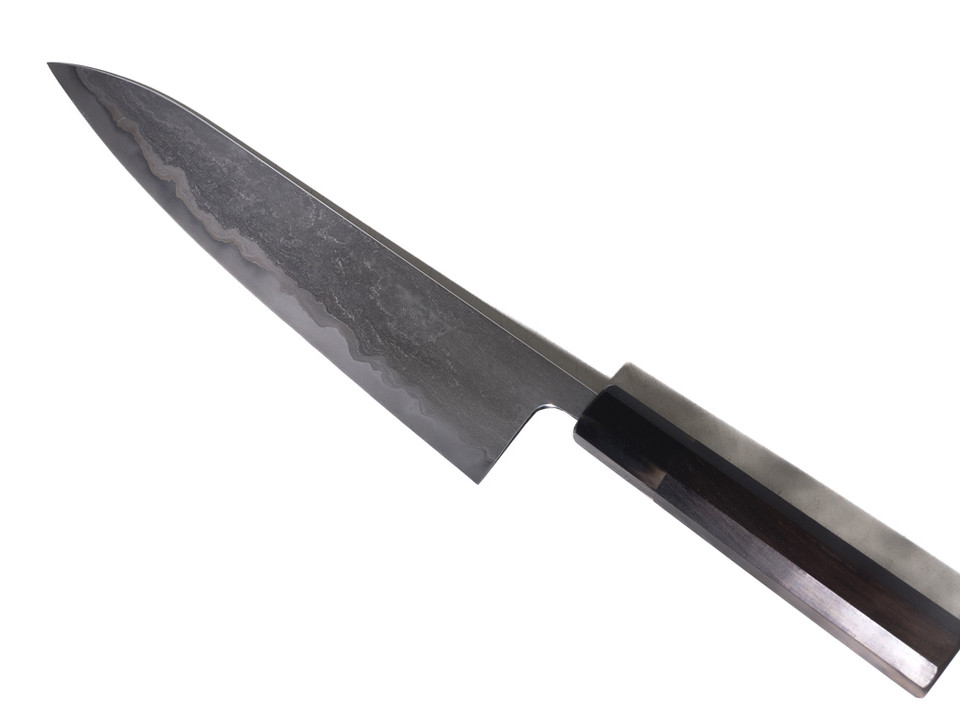 Munetoshi Kasumi Gyuto 240 mm Bloomery Iron 19