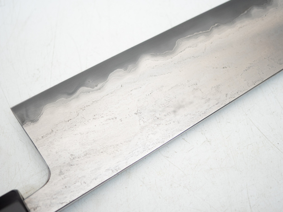 Munetoshi Kasumi Gyuto 240 mm Bloomery Iron 19