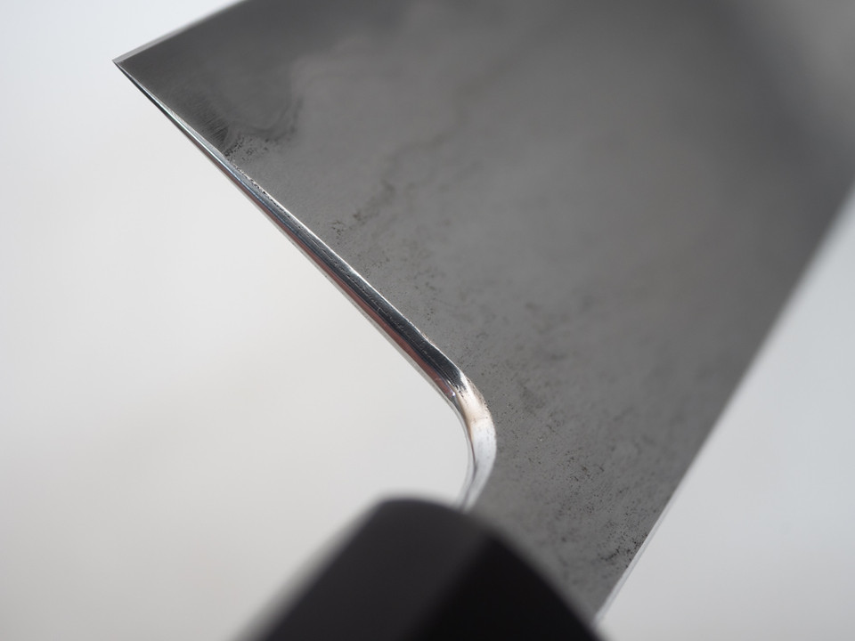 Munetoshi Kasumi Gyuto 240 mm Bloomery Iron 19