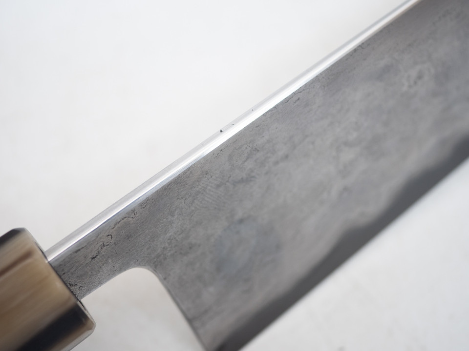 Munetoshi Kasumi Gyuto 240 mm Bloomery Iron 19