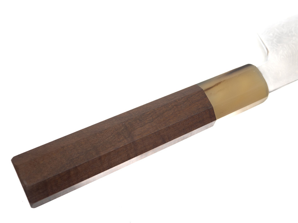 Kokorozashi Tanaka Tamamoku Kiritsuke Gyuto 215mm