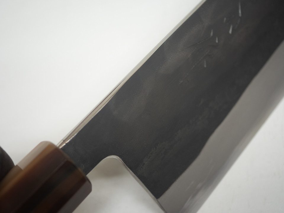Toyama Noborikoi Kurouchi Blue Gyuto 270mm Ebony