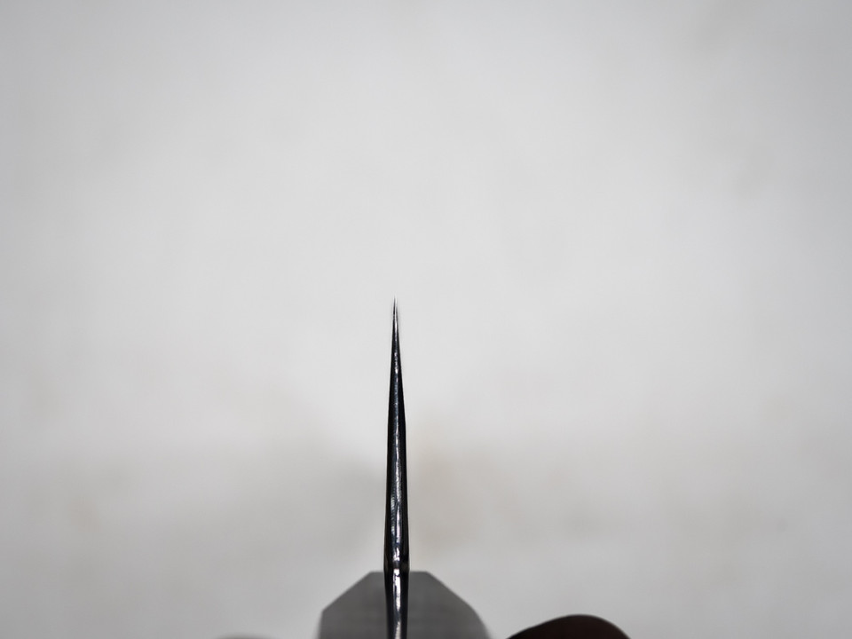 Toyama Noborikoi Kurouchi Blue Gyuto 240 mm Ebony