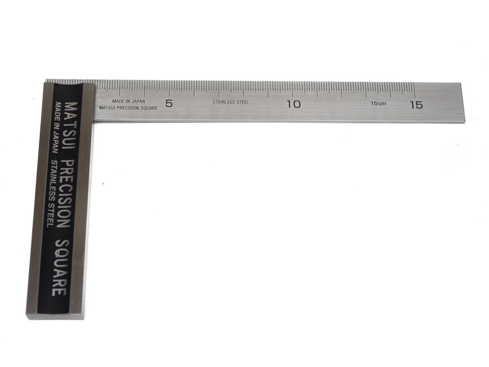 MATSUI Precision Square Rulers 15cm MATSUI Precision Square Rulers 15cm