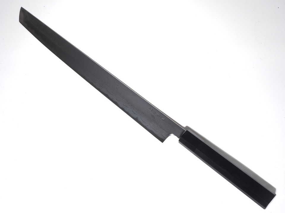 JNS Nakagawa Dama Sakimaru Sujihiki 360mm Blue 1