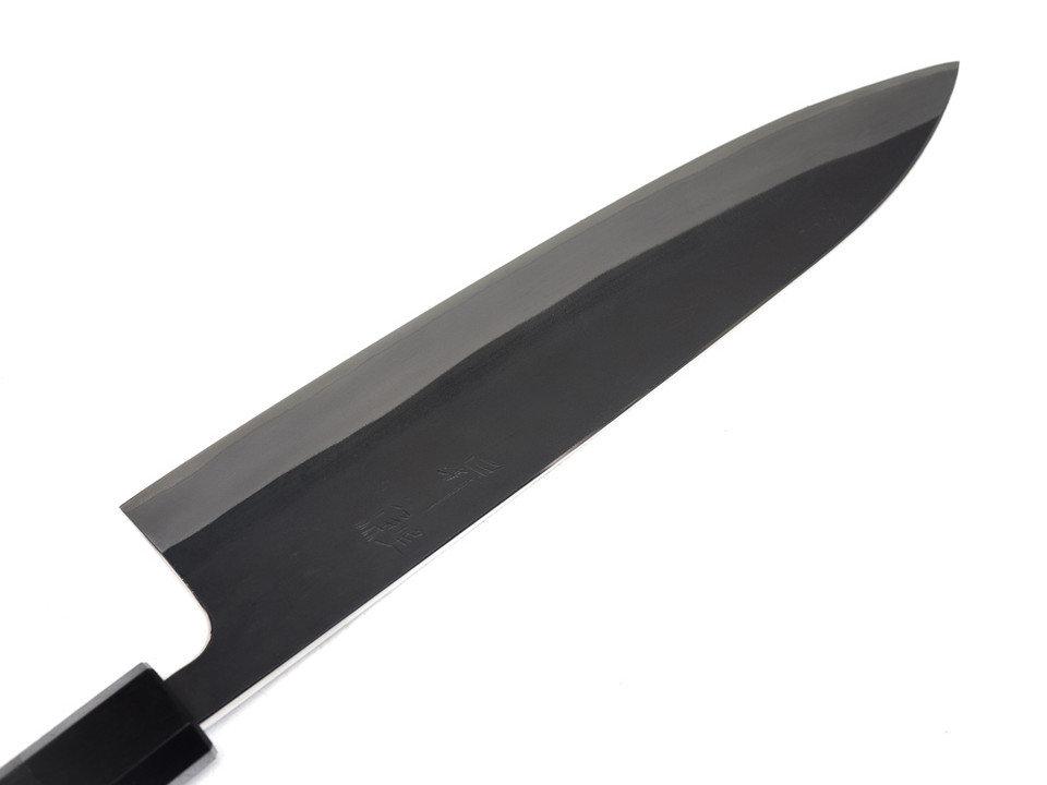 Toyama Noborikoi Kurouchi Blue Gyuto 210mm Ebony