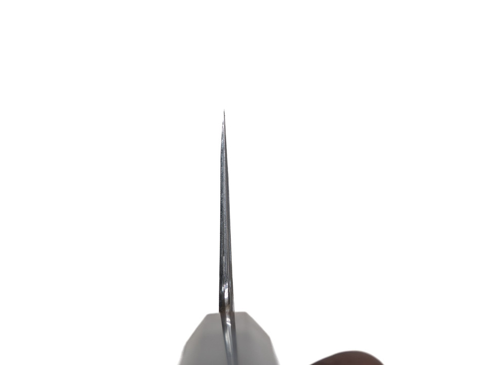 Toyama Noborikoi Kasumi Nakiri Stainless Clad 210mm Ebony