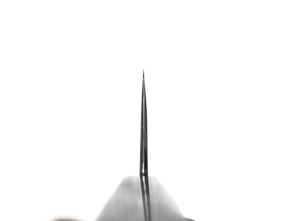 Toyama Noborikoi Stainless Clad Blue Gyuto 210 mm Ebony