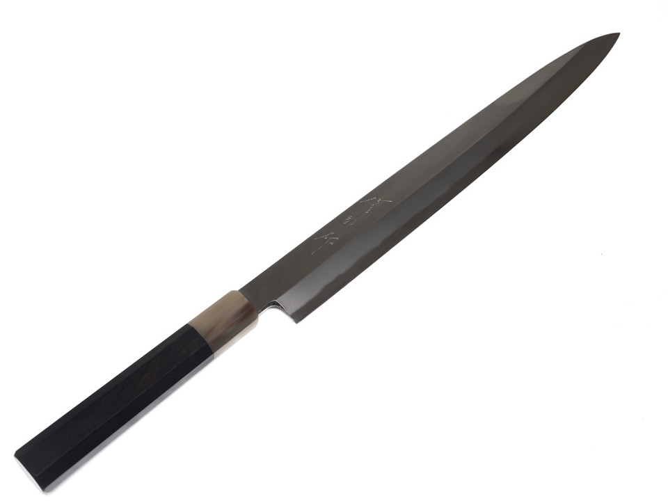 Toyama Noborikoi Kasumi Yanagiba 300mm Ebony
