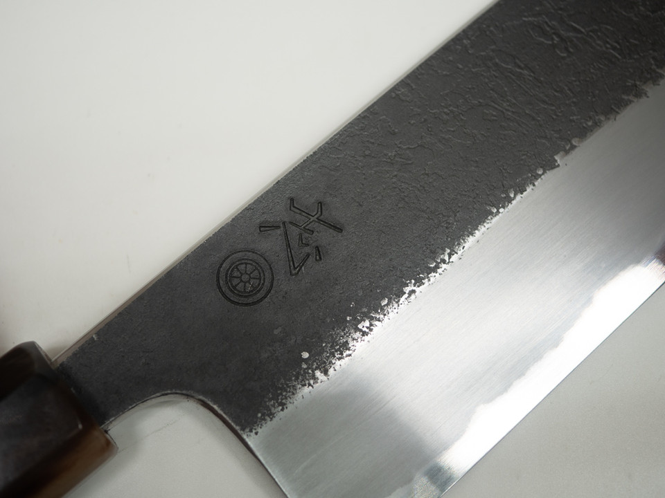 Kokorozashi Wakui Kurouchi  Nakiri V2 180mm