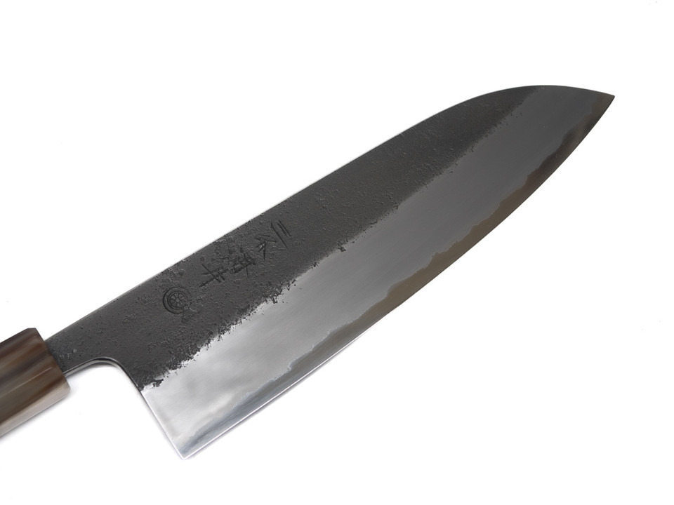 JNS Wakui Kurouchi  Santoku 180mm nr 4