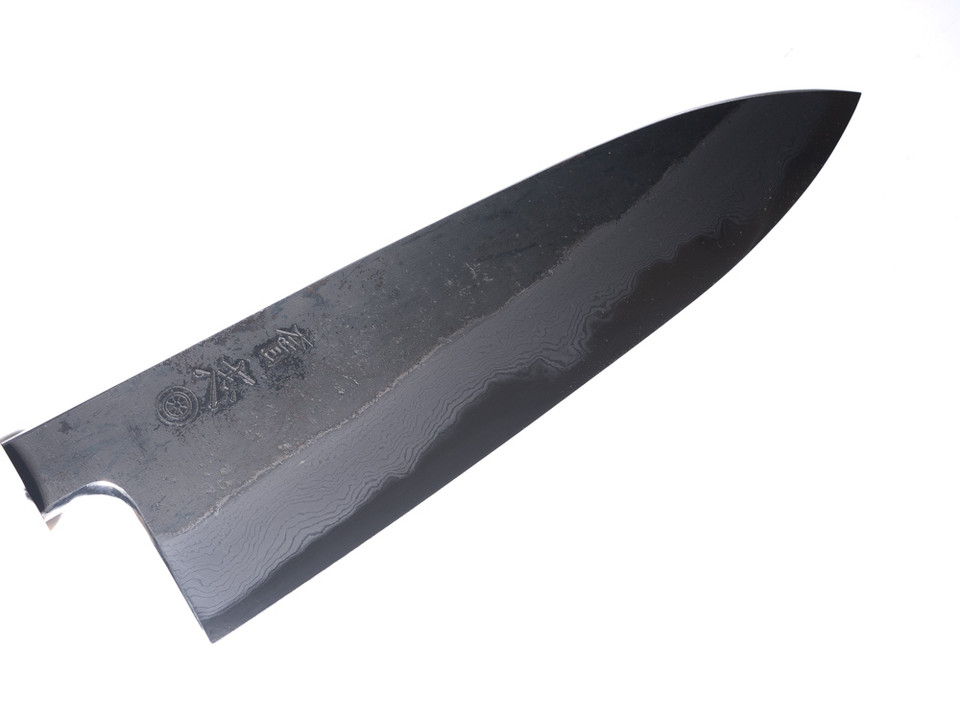 Yoshikazu Tanaka Kokorozashi Tamamoku Kurouchi Gyuto 210mm
