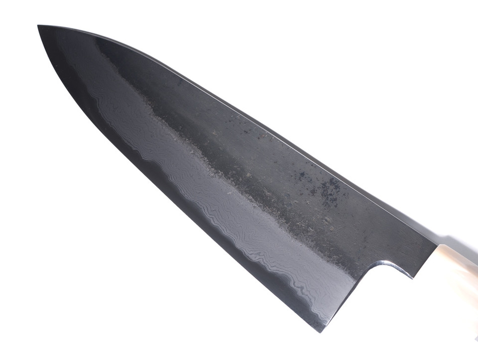 Yoshikazu Tanaka Kokorozashi Tamamoku Kurouchi Gyuto 210mm